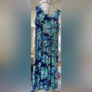 Attitude by Renee Como women’s Jersey Maxi dress Medium Pmulti color.sleeveless.